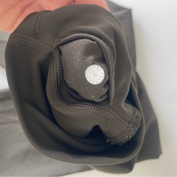 Olive Green Hawaii Islands RARE Wunder Under Lululemon Leggings Aloha - Picture 4 of 5